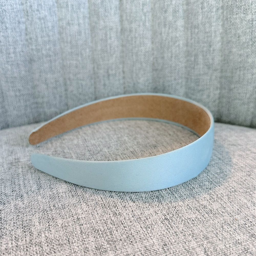 Anthropologie Blue Curved Hair Accessory Headband